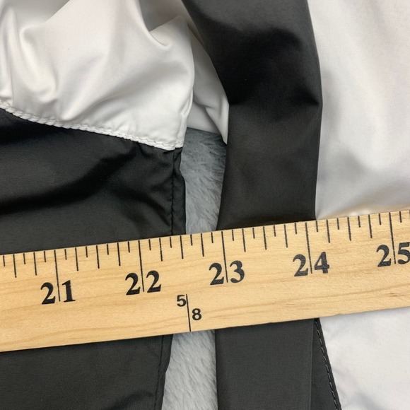 The North Face Hydrenalite Hooded Windbreaker Jacket Women's M White Black - Picture 8 of 9